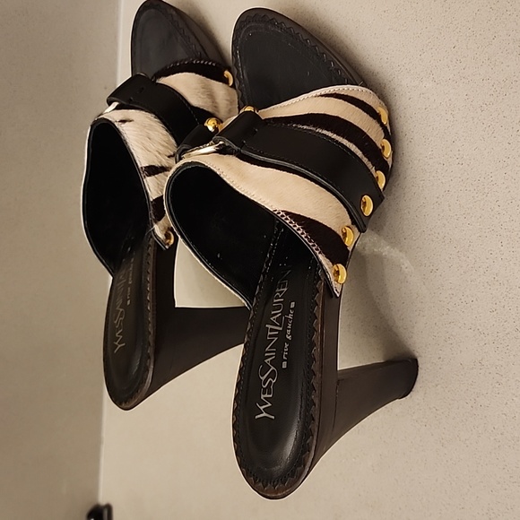 Yves St. Laurent YSL Zebra heels size  ( 38EU) - Picture 4 of 7